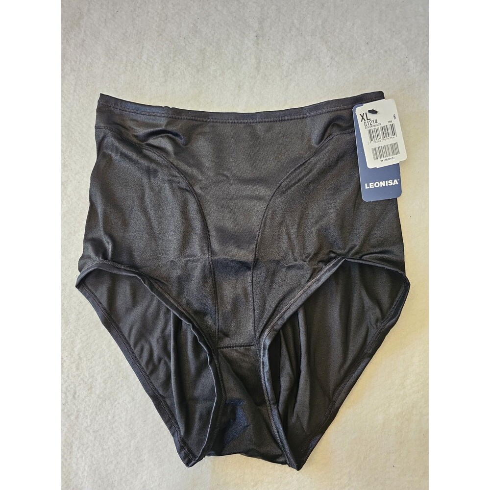 Leonisa Tummy Control Shaping Panty Black Size XL Style 01214 NWT